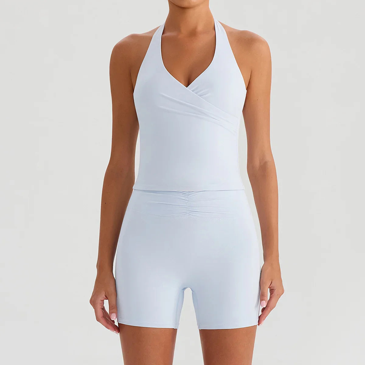 Serene Biker Short Set