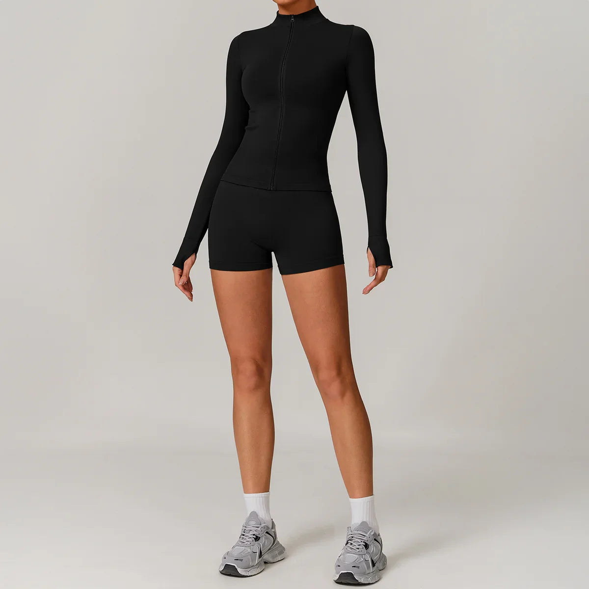 Core Layer Biker Short Set