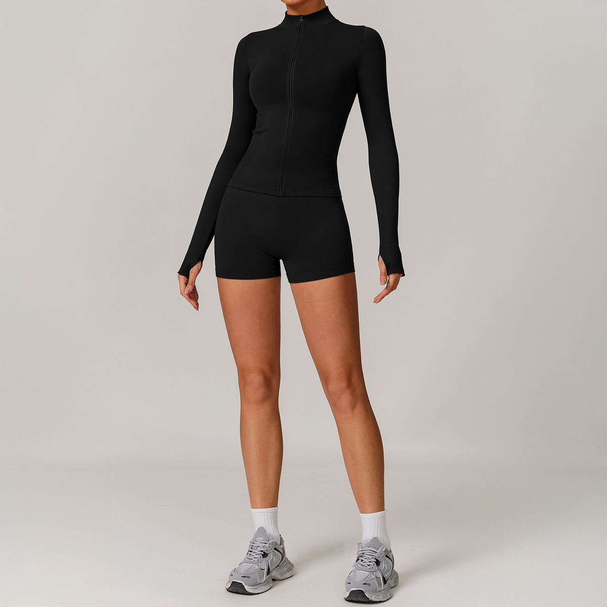 Core Layer Biker Short Set