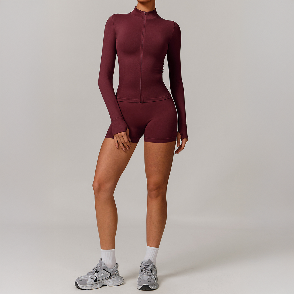 Core Layer Biker Short Set